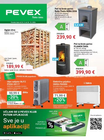 Katalog Pevex - Pevex vrijedi od 24.09. do 20.10. - stranica 1