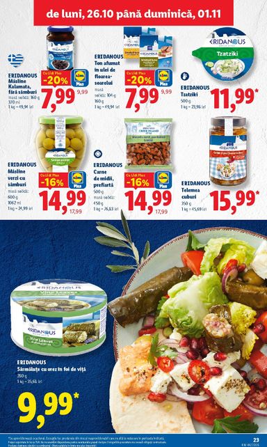 Catalogul Lidl - Lidl de la 26.10. până la 01.11. - pagina 23