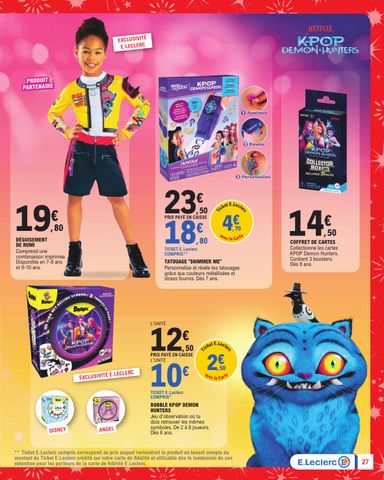 Catalogue E.Leclerc - E.Leclerc - Jouets de Noël valable dès le 20/10 au 05/12 - page 27