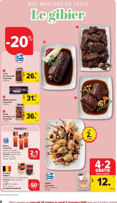 Folder Carrefour Market - Carrefour Market van 28/10 tot 03/11 - side 8