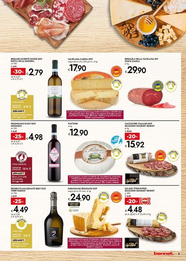 Volantino Bennet - Bennet - Sapori d’Italia valido dal 15/10 al 28/10 - pagina 3