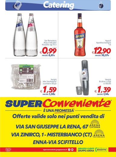 Volantino Super Conveniente - Super Conveniente - Catering valido dal 23/10 al 02/11 - pagina 4