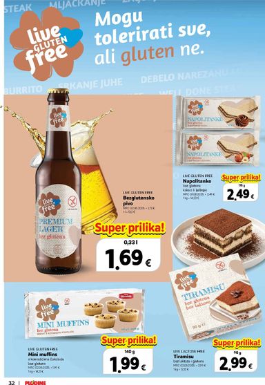 Katalog Plodine - Plodine - Vrijedni kupovine vrijedi od 22.10. do 04.11. - stranica 32