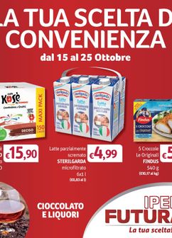 Volantini Iper Futura da giovedì 15/10