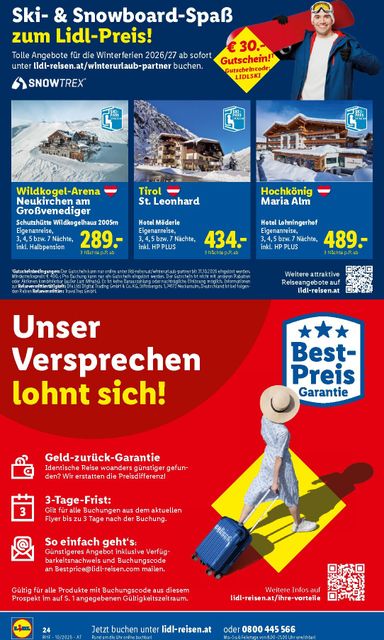 Lidl-Flugblatt - Lidl - Oktober Reise-Highlights gültig ab 30.09. bis 31.10. - seite 24