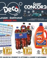 Decò - Supermercati/Maxistore Lipari valido da venerdì 23/10/2026
