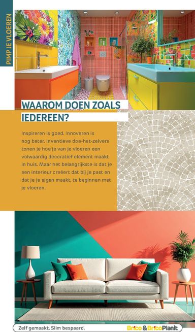 Folder Brico - Brico - Vloer Magazine van 01/01 tot 31/12 - side 87