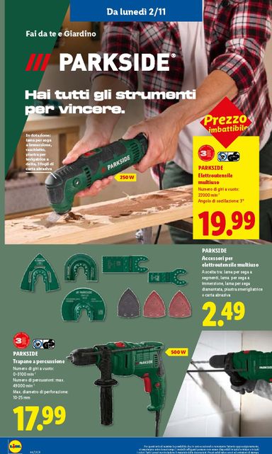 Volantino Lidl - Lidl valido dal 29/10 al 04/11 - pagina 48
