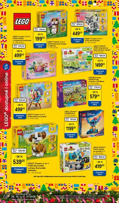 Leták Tesco - Tesco - Vánoční katalog hraček od 26.10. do 17.11. - strana 14