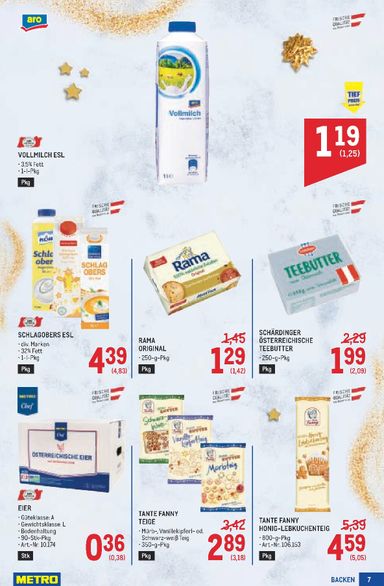 METRO-Flugblatt - Metro - Backen Spezial gültig ab 15.10. bis 25.11. - seite 7