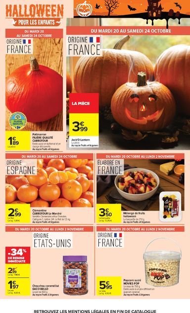 Catalogue Carrefour - Carrefour - Halloween valable dès le 20/10 au 02/11 - page 15