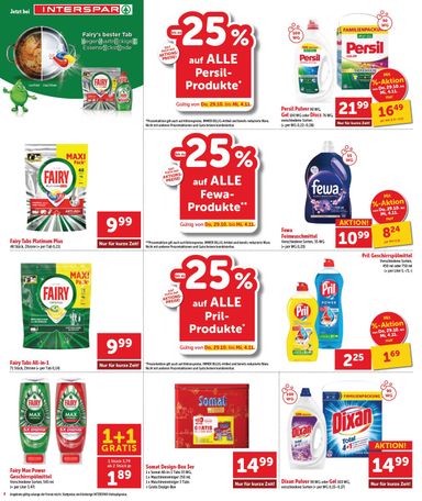 INTERSPAR-Flugblatt - INTERSPAR gültig ab 29.10. bis 04.11. - seite 8