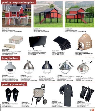 Flyer Home Hardware - Home Hardware - Farm and Rural Living valid since 04-02 until 12-31 - page 9