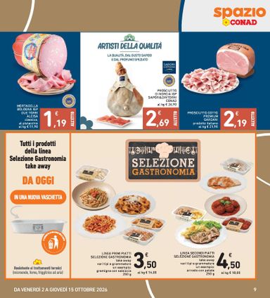 Volantino Spazio Conad - Spazio Conad valido dal 02/10 al 15/10 - pagina 9