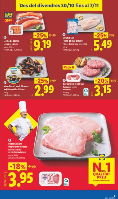 Folleto Lidl - Lidl - Barcelona del 30/10 al 07/11 - página 5