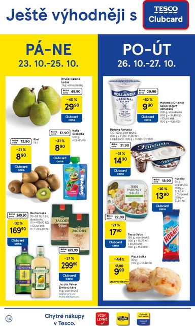 Leták Tesco - Tesco od 21.10. do 27.10. - strana 14