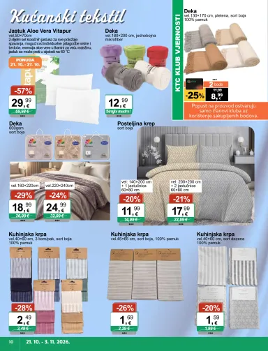 Katalog KTC - KTC - Igračke i Tekstil vrijedi od 21.10. do 03.11. - stranica 10
