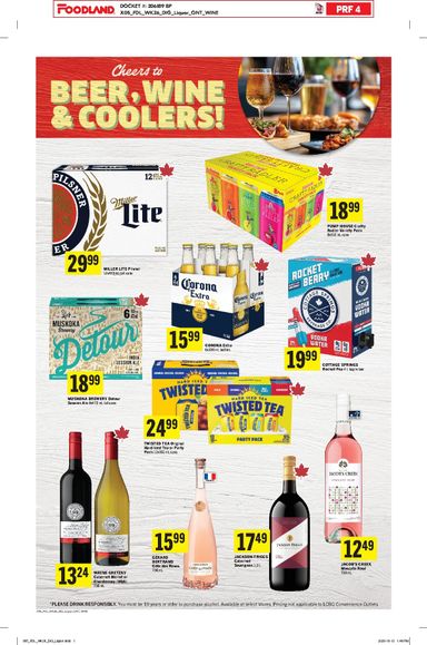 Flyer Foodland - Foodland valid since 10-22 until 10-28 - page 7