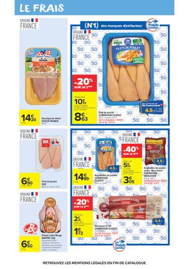 Catalogue Carrefour Market - Carrefour Market valable dès le 20/10 au 01/11 - page 34