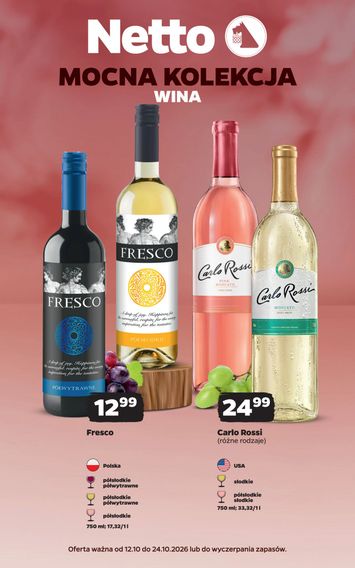 Gazetka Netto - Netto - Wina od 12.10. do 24.10. - strona 1