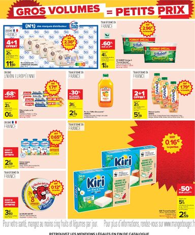 Catalogue Carrefour - Carrefour - Gros Volumes = Petits Prix valable dès le 22/10 au 09/11 - page 15