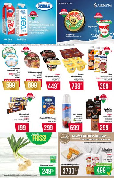 Akciós újság Coop - Coop - Abc-Szuper érvényes 10.29.-tól 11.04.-ig - 4 oldal