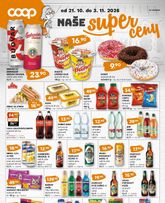 Coop - Naše značky platný od středy 21.10.2026