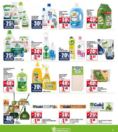 Volantino Il Gigante - Il Gigante - Diamo colore a nostro benessere valido dal 22/10 al 04/11 - pagina 21