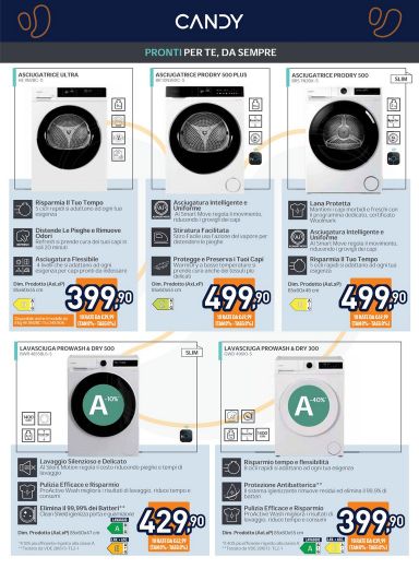 Volantino Unieuro - Unieuro - Speciale Asciugatura valido dal 16/10 al 01/11 - pagina 11