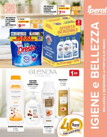 Volantino Iperal - Iperal - Igiene e Bellezza valido dal 14/10 al 27/10 - pagina 1