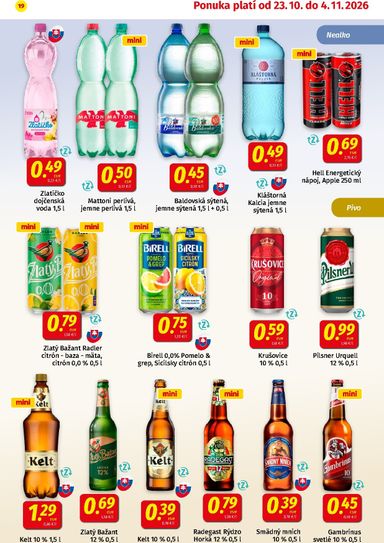Leták Koruna - Koruna od 23.10. do 04.11. - strana 19
