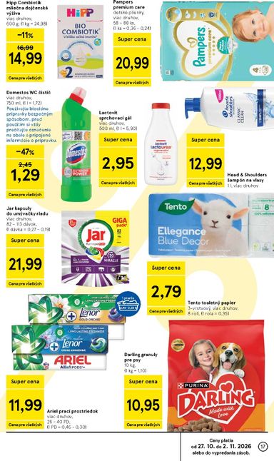 Leták Tesco - Tesco od 28.10. do 03.11. - strana 17