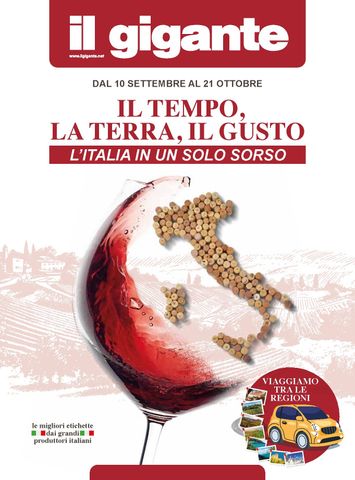 Volantino Il Gigante - Il Gigante - Festa del vino valido dal 10/09 al 21/10 - pagina 1