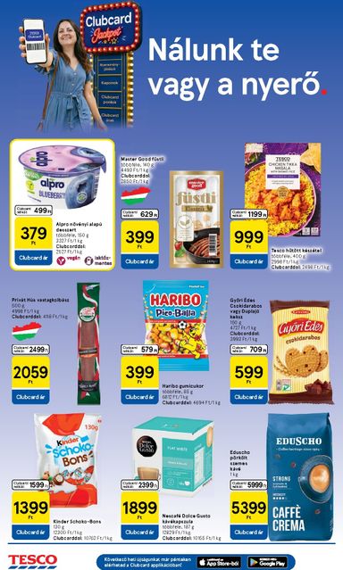 Akciós újság Tesco - Tesco érvényes 10.21.-tól 10.28.-ig - 6 oldal