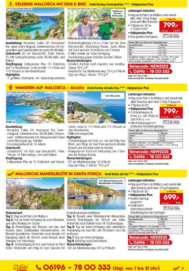 Prospekt Netto - Netto Marken Discount - Reisen gültig ab 15.10. bis 31.10. - seite 7
