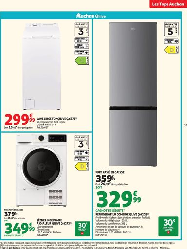 Catalogue Auchan - Auchan valable dès le 13/10 au 25/10 - page 15