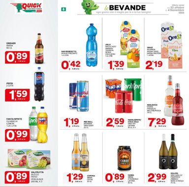 Volantino Sisa - Sisa - Quick valido dal 22/10 al 04/11 - pagina 8