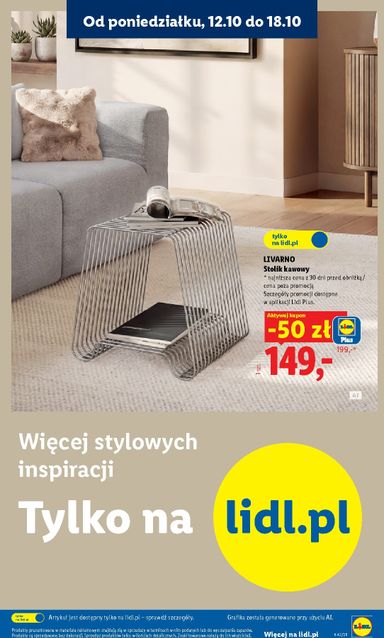 Leták Lidl Polsko - Lidl Polsko - Katalog Okazji od 12.10. do 24.10. - strana 43