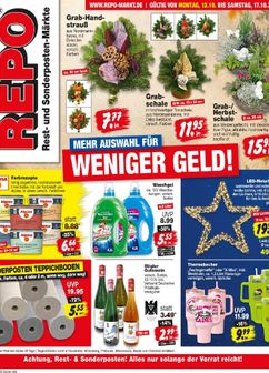 REPO-Prospekt von Montag 12.10.