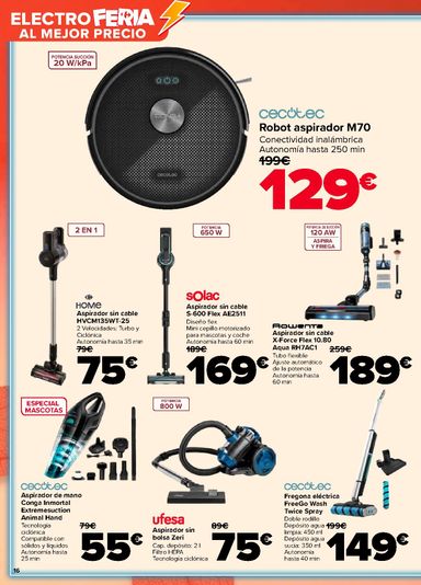 Folleto Carrefour - Carrefour - Electro Feria del 27/10 al 10/11 - página 16