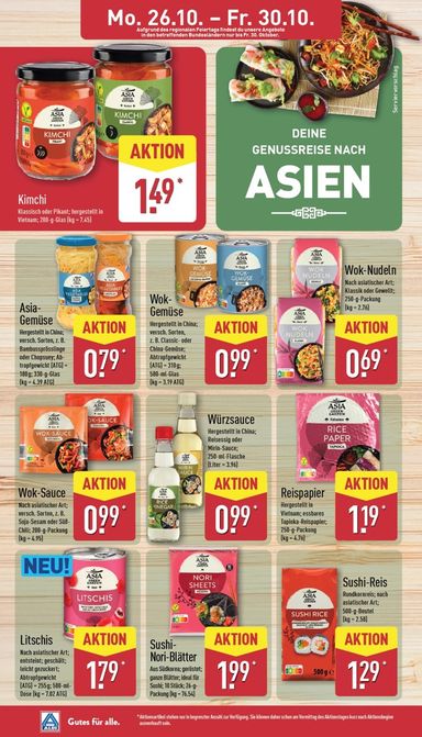 Prospekt ALDI Nord - ALDI NORD gültig ab 26.10. bis 30.10. - seite 10