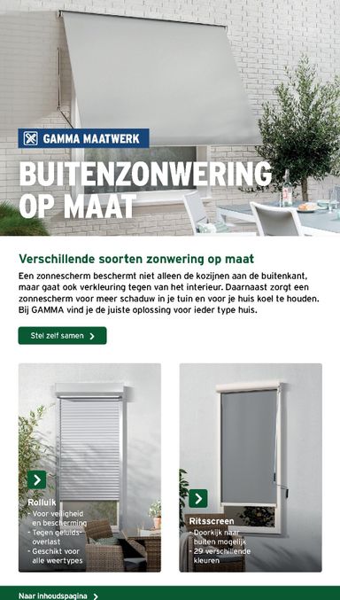 Folder Gamma - Gamma - Tuinmeubelen Special van 17/06 tot 31/12 - side 42