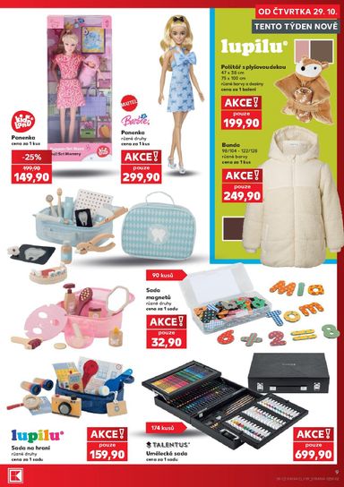 Leták Kaufland - Kaufland - Kolín - Spotřební zboží od 29.10. do 03.11. - strana 9
