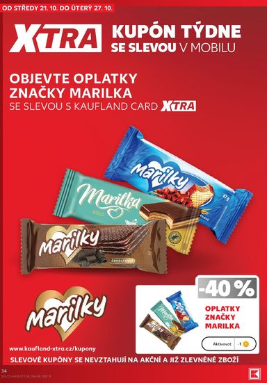 Leták Kaufland - Kaufland - Praha 4 od 21.10. do 27.10. - strana 34
