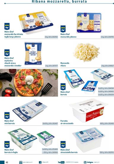 Katalog Metro - Metro - Poslovna rješenja - Pizzeria vrijedi od 06.07. do 31.12. - stranica 46