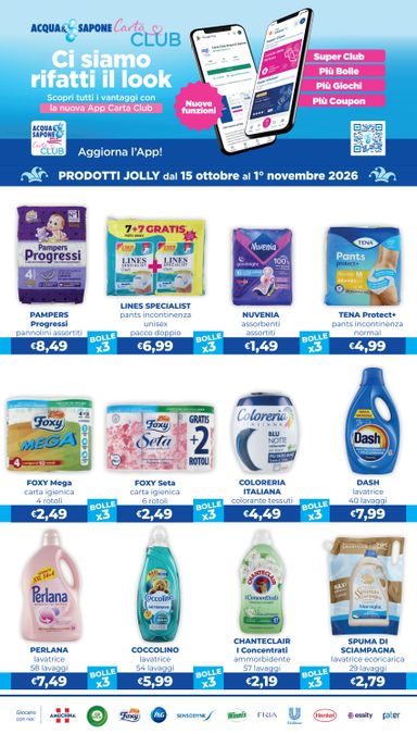 Volantino Acqua e Sapone - Acqua e Sapone - Ritorno al divertimento valido dal 15/10 al 01/11 - pagina 4