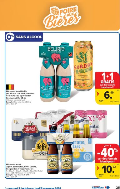Folder Carrefour - Carrefour Hypermarchés van 21/10 tot 02/11 - side 25
