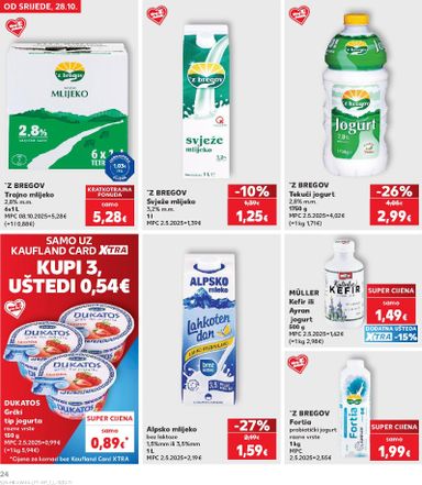 Katalog Kaufland - Kaufland vrijedi od 28.10. do 03.11. - stranica 24