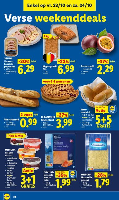 Folder Lidl - Lidl van 19/10 tot 24/10 - side 34