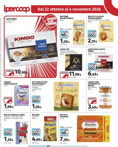 Volantino Ipercoop - Ipercoop valido dal 22/10 al 04/11 - pagina 6